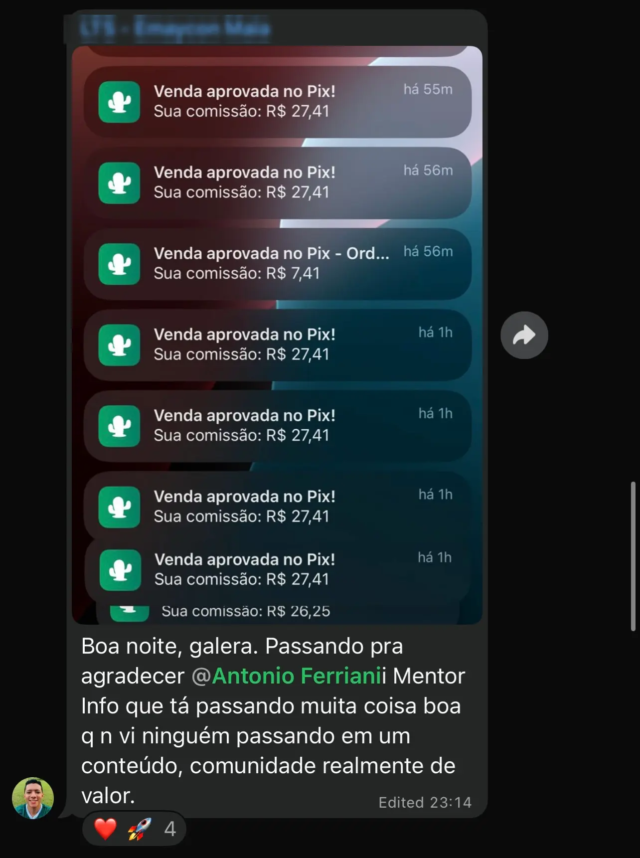 Depoimento de aluno do SYSTEM.AF