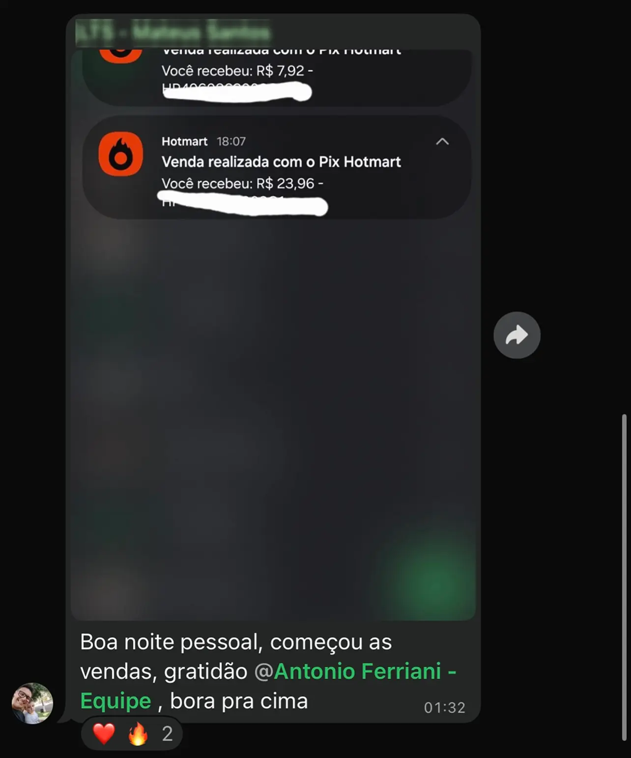Depoimento de aluno do SYSTEM.AF